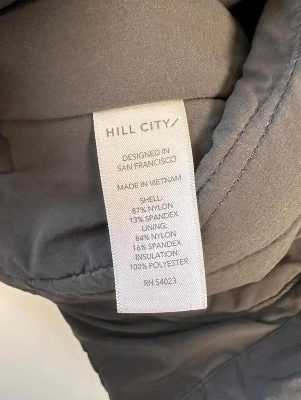 Hill City Puffer Down Shirt Jacket S Black Techwear Snap Front Huckberry